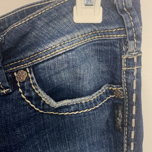 Silver Jeans Suki Capri Jeans Size 29 - Picture 3 of 14